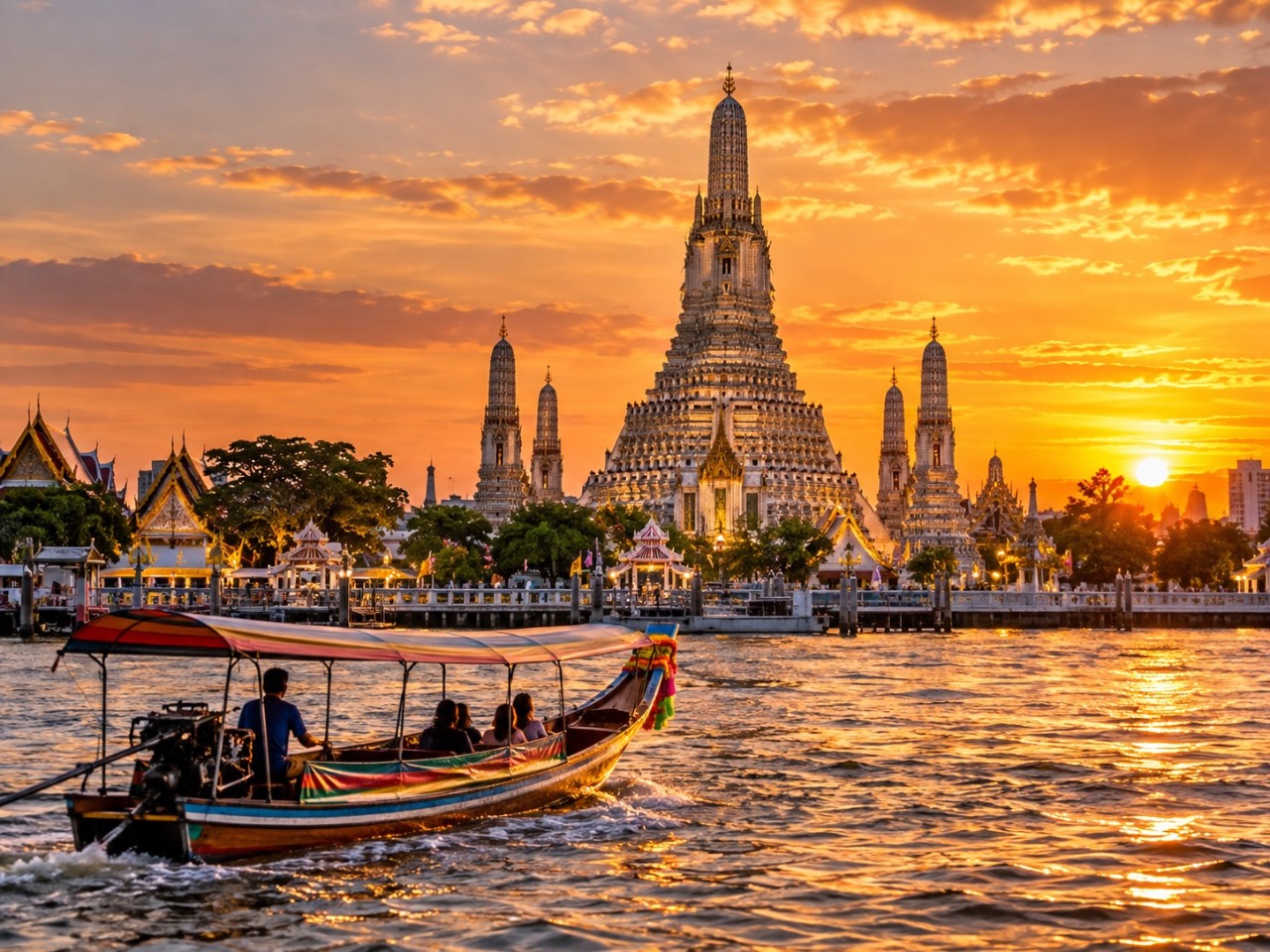Bangkok, il Triangolo d'oro e il blu del mare